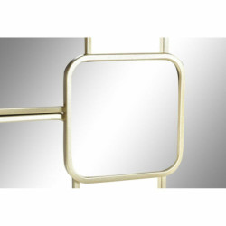 Wall mirror DKD Home Decor Golden Metal (97,5 x 2,5 x 56 cm)