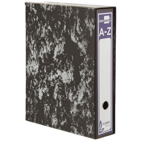 Ring binder Liderpapel AZ50 Grey A4