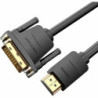 DVI to HDMI Adapter Vention ABFBF Black 1 m