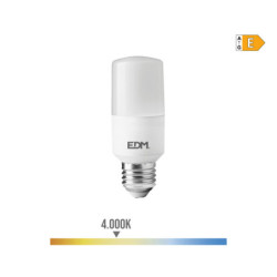 LED lamp EDM Tubular E 10 W E27 1100 Lm Ø 4 x 10,7 cm (4000 K)