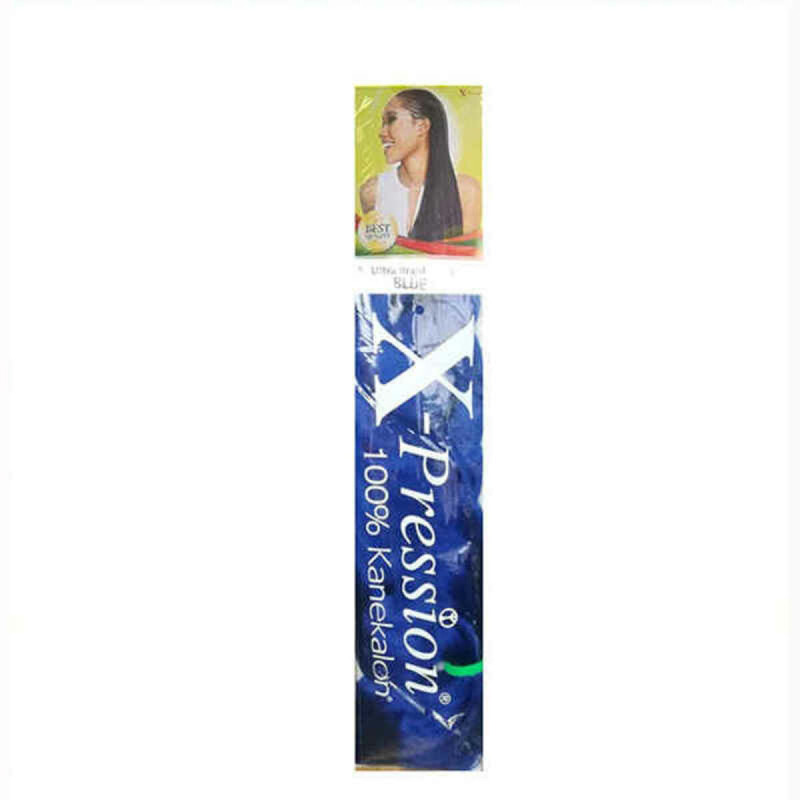 Hair extensions X-Pression Azul Blue