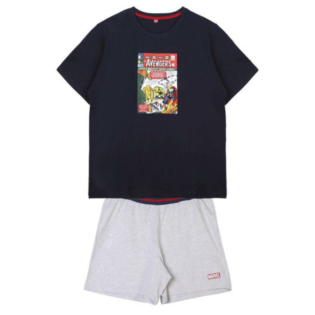 Pyjama Marvel Dark blue (Adults) Men