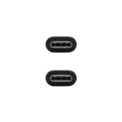 USB-C Cable NANOCABLE USB 2.0, 2m Black 2 m