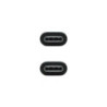 USB-C Cable NANOCABLE USB 2.0, 2m Black 2 m