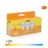 Pack of 3 LED bulbs EDM F 5 W GU10 450 lm Ø 5 x 5,5 cm (3200 K)