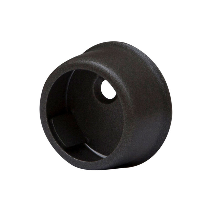 Wardrobe rod support Stor Planet Black Ø 1,9 cm Satin finish