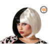 Wigs White Black White/Black