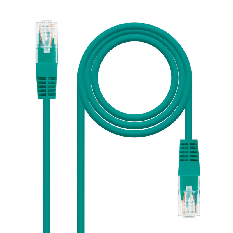 CAT 6 UTP Cable NANOCABLE 10.20.0400-GR 50 cm Green