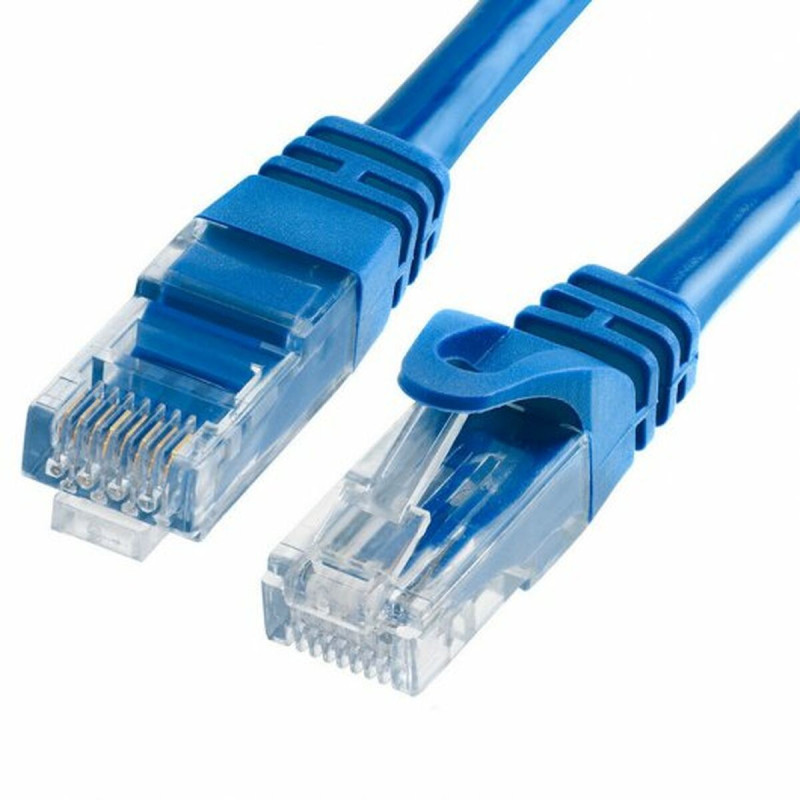 UTP Category 6 Rigid Network Cable Equip 625437 Blue 50 cm 0,5 m