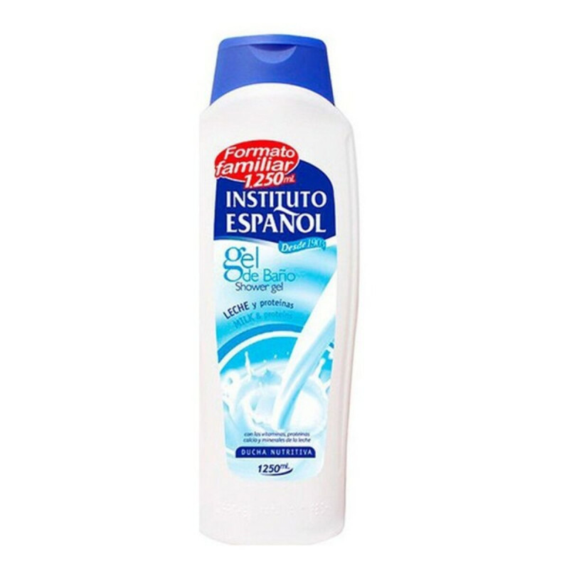 Shower Gel Leche Y Vitaminas Instituto Español (1250 ml)