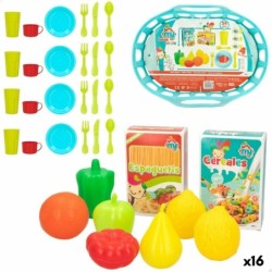 Toy Food Set Colorbaby Kitchenware and utensils 34 Pieces 33 Pieces (16 Units)