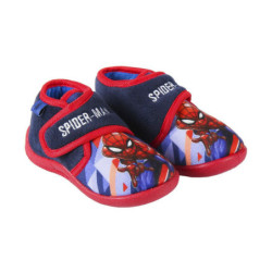 3D House Slippers Spider-Man Blue Red