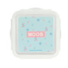 Lunch box Moos Garden 13 x 7.5 x 13 cm Turquoise