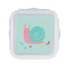 Lunch box Safta Snail Turquoise 13 x 7.5 x 13 cm