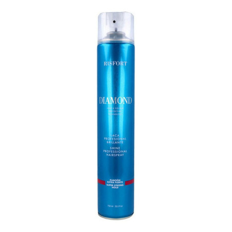 Extra Firm Hold Hairspray Diamond Risfort Diamond Laca/Spray (750 ml)