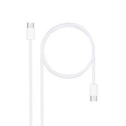 USB Cable NANOCABLE 10.01.6002-CO 2 m White (1 Unit)