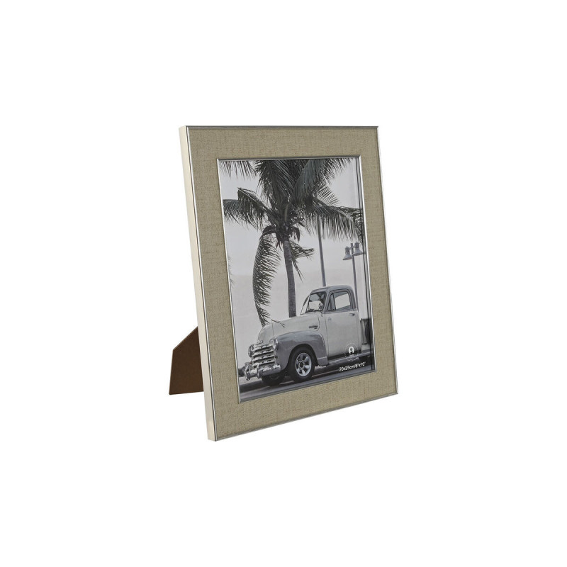 Photo frame Home ESPRIT Silver Crystal polystyrene 25,5 x 1,5 x 30,5 cm