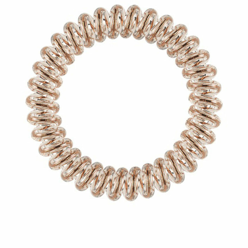 Rubber Hair Bands Invisibobble   Bronze (3 Units)