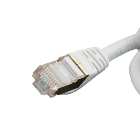 FTP Category 7 Rigid Network Cable iggual IGG318638 White 5 m