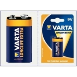 Batteries Varta Longlife Extra 9 V block