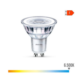 Dichroic LED Light Bulb Philips F 4,6 W 50 W GU10 390 lm 5 x 5,4 cm (6500 K)