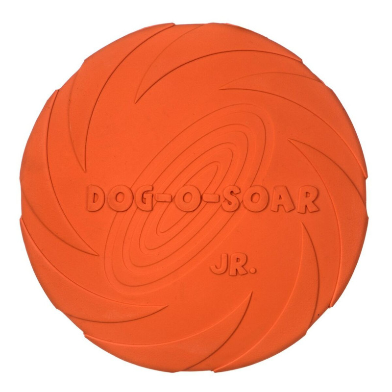 Frisbee Trixie   Blue Orange Rubber Natural rubber