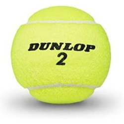 Tennis Balls D TB CLUB AC 3 PET Dunlop 601334 3 Pieces (Natural rubber)