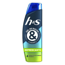 2-in-1 Gel and Shampoo Refrescante Head & Shoulders S Gel Ducha Champú 300 ml