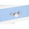 Console DKD Home Decor White Brown Sky blue Navy Blue Rope MDF Wood 80 x 40 x 75 cm (1 Unit)