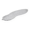 Centerpiece Versa Feather White 17,5 x 3 x 51 cm