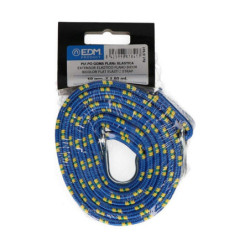 Bungee cord EDM Bicoloured Flat 1,5 m