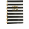 Notebook Inca   A5 Stripes Black White