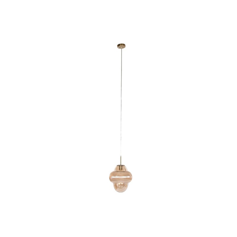 Ceiling Light Home ESPRIT Amber Crystal 50 W 30 x 30 x 30 cm