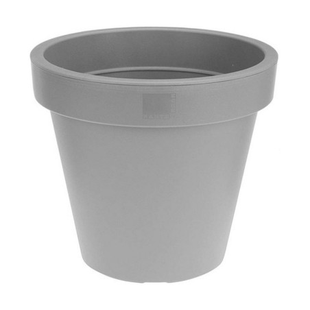 Plant pot Plastiken Grey polypropylene (Ø 26 cm)