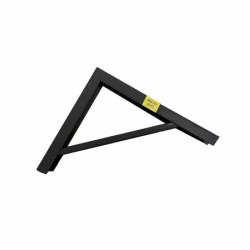 Set square Fepre Black Steel (18 x 20 cm)