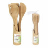 Kitchen Utensils Set Privilege Bamboo (5 Pcs)