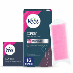 Body Hair Removal Strips Veet Expert (16 Units)