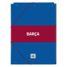 Folder F.C. Barcelona M068 Maroon Navy Blue A4