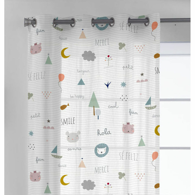 Curtain Haciendo el Indio Be Happy (140 x 260 cm)