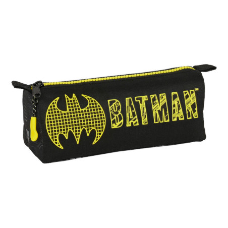 School Case Batman Comix Black Yellow (21 x 8 x 7 cm)