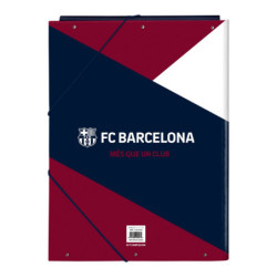 Folder F.C. Barcelona Blue Maroon A4