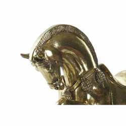 Decorative Figure DKD Home Decor 29 x 9 x 25 cm Horse Black Golden