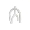 Candle Holder DKD Home Decor Scandi 21,5 x 21,5 x 23 cm White Resin