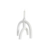 Candle Holder DKD Home Decor Scandi 21,5 x 21,5 x 23 cm White Resin