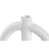 Candle Holder DKD Home Decor Scandi 21,5 x 21,5 x 23 cm White Resin