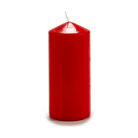 Candle 15,5 cm Red Wax (4 Units)