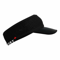 Visor Compressport Spiderweb Headband On/Off Black One size