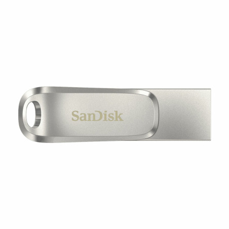 Micro SD Memory Card with Adaptor SanDisk SDDDC4-128G-G46 128GB Keychain Silver Steel 128 GB