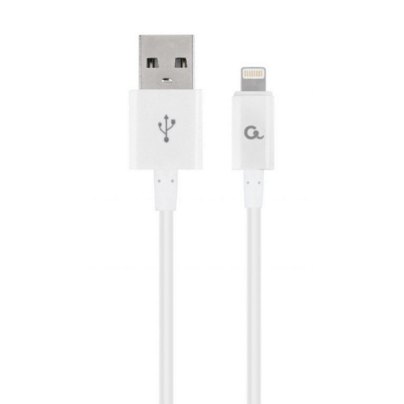 Lightning Cable Cablexpert CC-USB2P-AMLM-2M-W