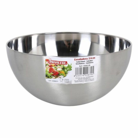 Salad Bowl Privilege Steel Aperitif (24,1 x 11,7 cm)